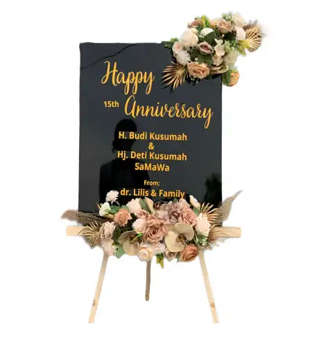 Papan Bunga Akrilik Lambung