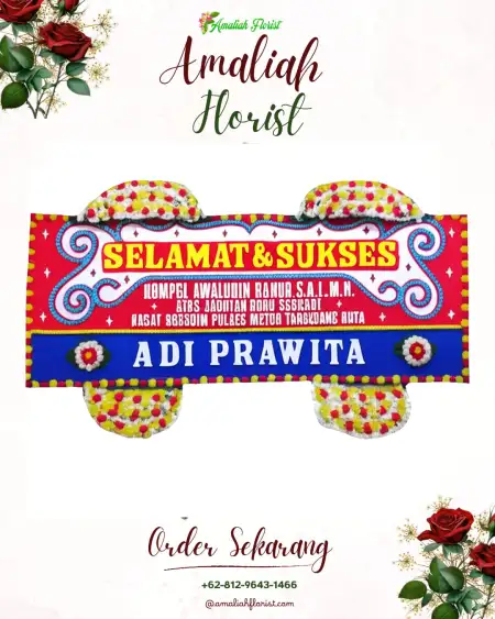 Papan Bunga Ucapan Selamat Lambung